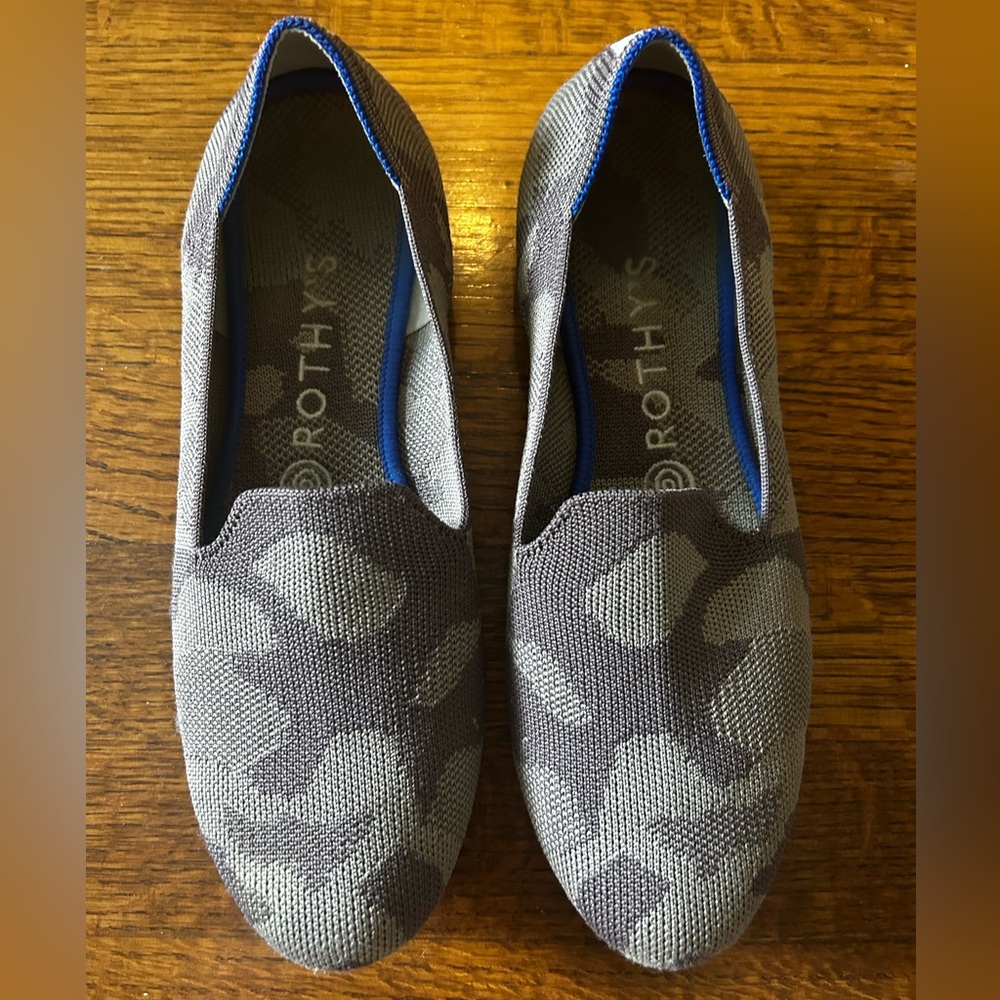 Rothy’s camo print size 8.5 very little wear